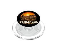 Terlingua Ghost Town, scène Vintage du désert PopSockets PopGrip pour MagSafe