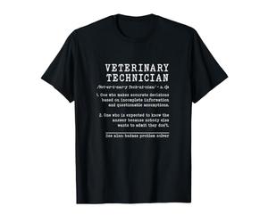 Terme de définition du Dictionnaire drôle de Technicien vétérinaire T-Shirt