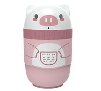 Terme de nettoyage de l'oreille percée - 180 Count Monsie Kit de fil | Récipient de stockage de forme de porc unisexe, Solution de du perçage de filet