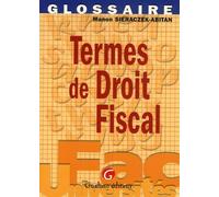 Termes De Droit Fiscal