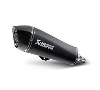 Terminal AKRAPOVIC Slip-On Acier Noir Piaggio MP3 500 Lt Business 2008-2016