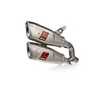 Terminal AKRAPOVIC Slip-On Titane pour Ducati Monster 937 2021-2024