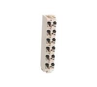 TERMINAL BLOCK-6 PIN-24VDC WHITE