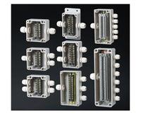 Terminal box household monitoring power supply terminal outdoor waterproof threading cable distribution line sealed box NWPNLXEA(160 X 90 X 60-01)