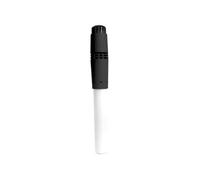 Terminal vertical anti-glace Rolux Condensation PPTL/PVC diamètre 80/125 longueur 1150mm Gaz / Fioul Ocre Réf 184402