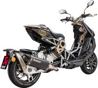 Akrapovic Ligne Scooter en titane, carbone & inox