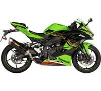 Akrapovic Slip-on Line Kawasaki Zx-4r S-k4so8-hrc Homologated Muffler Vert Homologated