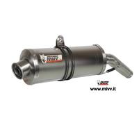 Terminal De Décharge MIVV OVAL INOX HONDA TRANSALP 700 XLV 2008 2013
