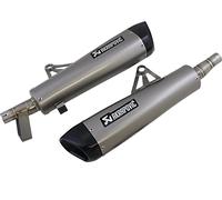 Terminal de décharge titane AKRAPOVIC Triumph Bonneville T100-120