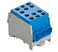 Terminal de dérivation de la ligne principale bleu HLAK 35-1/4M2 BL