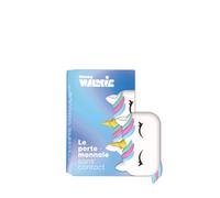 Money Walkie Porte monnaie sans contact Licorne - Pratique - Blanc/Jaune/Bleu/Rose/Vert