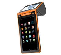 Terminal De Point De Vente Avec Imprimante Thermique 58 Mm, Double Écran Tactile 7 Et 4,3 Pouces, Système D'exploitation Android 5.1, Terminal De Paiement Intelligent, Communication BT WiFi NFC 3G
