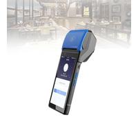 Terminal de point de vente intelligent avec imprimante thermique intégrée, double caméra et GPS WiFi Bluetooth pour les paiements mobiles et l'impression de reçus