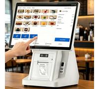 Terminal de Point de Vente Tout-en-Un à écran Tactile de 15,6 Pouces, Caisse enregistreuse pour Restaurants et supermarchés, pour commerces et Entreprises