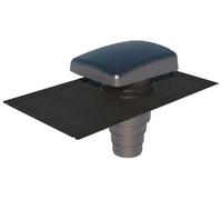 Terminal de ventilation Ubiflu 2 ardoise anthracite d160 UBBINK - 13460377