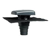 Terminal de ventilation Ubiflu 2 UBBINK avec Multidiam - Ø 100 à 160 mm - noir - 15460377 Noir G