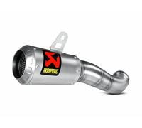 Akrapovic Line Stainless Steel Yzf-r3/yzf-r25/mt-03/mt-25 Ref:s-y2so11-ahcss Not Homologated Slip On Muffler Argenté Not Homologated
