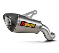 TERMINAL D'ÉCHAPPEMENT EN TITANE AKRAPOVIC POUR KAWASAKI Z 900 2025