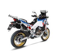 Terminal D'Échappement Leovince LV-12 Noir Honda CRF 1100 L ABS 2024 (TOUT)
