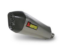 TERMINAL EN ACIER INOXYDABLE AKRAPOVIC SLIP-ON POUR GILERA FUOCO 500 2007-2016