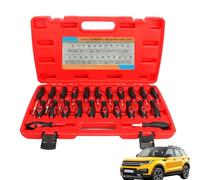 Terminal Extractor Set, 23 Piece Depinning Tool Kit, Heavy Duty Wire Harness Needle Pick Automotive Connectors Repair, Electrical Plug Removal Tool for Car Garage, 43x23.7x6.5cm