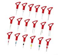 Terminal Extractor Tool Set 41pcs Mixed Head Shapes(18PCS)