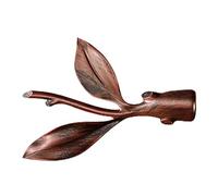 Terminal Fer forgé - Terminal en métal Noir et cuivre, diamètre de 20 mm, idéal pour Les Fixations décoratives dans Les travaux de forgeage. Lot de 2 pièces.