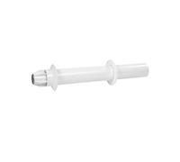 Terminal gaz alu/pvc horiz 800mm blanc 60/100