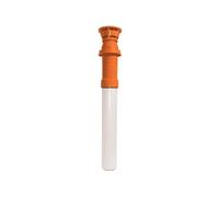 Terminal gaz alu/pvc vert. 1150mm ocre 80/125