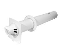 Ubbink Terminal horizontal ROLUX Condensation 80/125 PP/PVC 223150