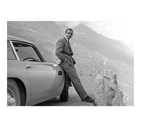 Terminal James Bond (Connery & Aston Martin) Maxi Poster Merchandising Ufficiale