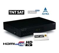 Terminal numérique HUMAX TN5000HD - Réception TNTSAT - Haute définition - Noir