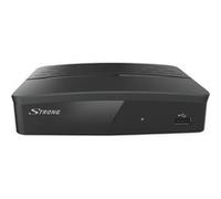 Strong Décodeur TNT SRT 8209 – Full HD DVB‑T2 HEVC, Enregistreur, HDMI/Péritel/USB/LAN – Noir
