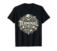 Terminal Online - Toujours Connecte, Jamais Deconnecte T-Shirt