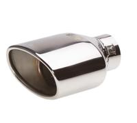 Terminal Ovale ID 63MM Incliné Acier Inoxydable Poli Miroir