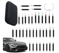 Terminal Pin Removal Tool Kit - 36 Pieces PolyvalentTerminal Extractor - 14 x 10 x 3,5 cm Électrique Connector Remover | For Automotive Wire Appliance Panel Removal Door Trim Battery Wiring Harness