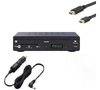 Terminal RÉCEPTEUR Satellite EUTELSAT Triax THR7610 FRANSAT+ HDMI+ Carte FRANSAT+ CÂBLE 12V (Pack Camping Car! sans Prise Secteur)