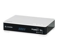 Cahors Veox Récepteur Satellite HD 12 V + Carte FRANSAT Blanc