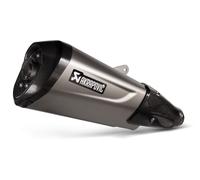 TERMINAL SLIP-ON AKRAPOVIC ACIER INOXYDABLE POUR VESPA GTS 300 2021-2024