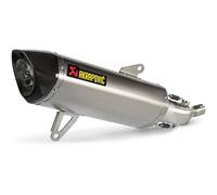 TERMINAL SLIP-ON AKRAPOVIC ACIER INOXYDABLE POUR YAMAHA X-MAX 300 2021-2024 APP