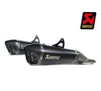 TERMINAL SLIP-ON AKRAPOVIC TITANE NOIR POUR SUZUKI GSX 1300 R HAYABUSA 2021-2024