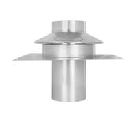 Terminal universel avec ventilation arriere - simple paroi - Tecnovis TEC-EW-CLASSIC 120 mm