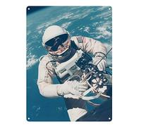 Terminal Video - Tin Sign Large NASA Astronaut [Import]
