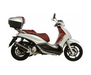 Terminale Scarico Leovince Noir Piaggio Beverly 350 Sport Touring E3 2011 2016