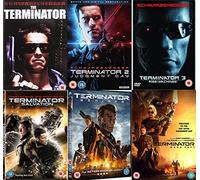 Terminator 1-6 DVD complete collection the terminator + terminator 2 judgment day + Rise of the machines + Salvation + Genisys + Dark Fate