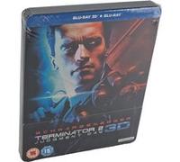 Terminator 2 Judgment Day Blu-ray 3D + Blu-ray SteelBook Zavvi 2000 Ex Zone B G