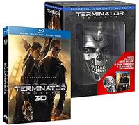 Terminator Genisys – Blu-ray – Édition collector limitée Endoskull 3D (Blu-ray 3D + Bonus + Crâne)