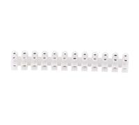 Terminaux à Vis à Double Ligne 10A Barrière électrique, 10pcs 360V 12 Bloc de Bande
