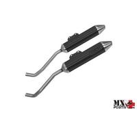 Terminaux Thunder Approuvé Aluminium Dark " (à droite + SX )" Yamaha XT 660 R -