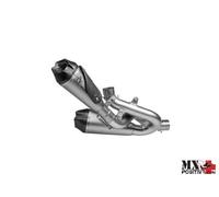 Terminaux Works Titane (Gauche+Droite) Avec Raccords En Ducati Panigale V4 20